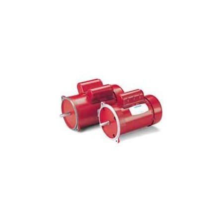 Leeson Electric Leeson Motors Single Phase Farm Ag Motor 3/4HP, 1725RPM, 48, TEFC, 115/208-230V, 60HZ, Manual 101119
